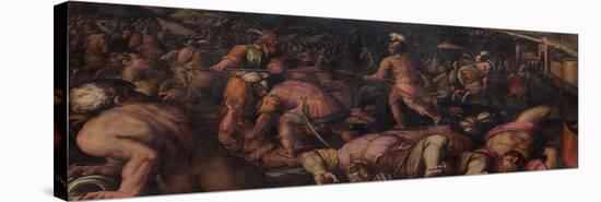 The Battle Against Radagaisus at Faesulae in 406, 1563-1565-Giorgio Vasari-Stretched Canvas