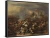 The Battle Between Alexander and Porus-Nicolaes Pietersz. Berchem-Framed Stretched Canvas