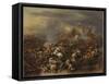 The Battle Between Alexander and Porus-Nicolaes Pietersz. Berchem-Framed Stretched Canvas