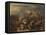 The Battle Between Alexander and Porus-Nicolaes Pietersz. Berchem-Framed Stretched Canvas