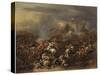 The Battle Between Alexander and Porus-Nicolaes Pietersz. Berchem-Stretched Canvas