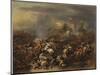 The Battle Between Alexander and Porus-Nicolaes Pietersz. Berchem-Mounted Giclee Print