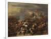 The Battle Between Alexander and Porus-Nicolaes Pietersz. Berchem-Framed Giclee Print