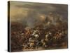 The Battle Between Alexander and Porus-Nicolaes Pietersz. Berchem-Stretched Canvas