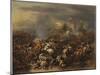 The Battle Between Alexander and Porus-Nicolaes Pietersz. Berchem-Mounted Giclee Print