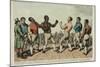 The Battle Between Cribb and Molineaux-George Cruikshank-Mounted Giclee Print