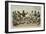 The Battle Between Cribb and Molineaux-George Cruikshank-Framed Giclee Print