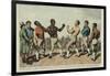 The Battle Between Cribb and Molineaux-George Cruikshank-Framed Giclee Print