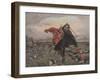 The Battle Between King Arthur and Sir Mordred-William Hatherell-Framed Photographic Print