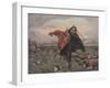 The Battle Between King Arthur and Sir Mordred-William Hatherell-Framed Photographic Print