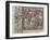 The Battle Between the Crusaders and Saracens, 1460s-null-Framed Giclee Print