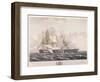 The Battle Between the Uss Constitution and the Hms Guerriere-Thomas Birch-Framed Giclee Print