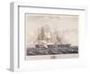 The Battle Between the Uss Constitution and the Hms Guerriere-Thomas Birch-Framed Giclee Print