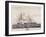 The Battle Between the Uss Constitution and the Hms Guerriere-Thomas Birch-Framed Giclee Print