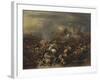 The Battle by Alexander the Great Against the King Porus-Nicolaes Berchem-Framed Giclee Print