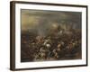 The Battle by Alexander the Great Against the King Porus-Nicolaes Berchem-Framed Giclee Print