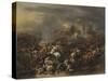 The Battle by Alexander the Great Against the King Porus-Nicolaes Berchem-Stretched Canvas