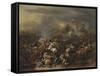 The Battle by Alexander the Great Against the King Porus-Nicolaes Berchem-Framed Stretched Canvas