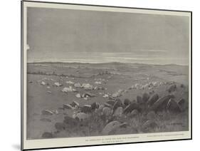 The Battle-Field as Viewed Five Miles from Johannesburg-Charles Auguste Loye-Mounted Giclee Print