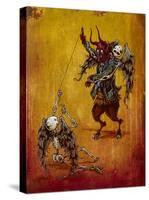 The Battle For Your Soul-David Lozeau-Stretched Canvas