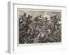 The Battle of Abou Klea, Repulse of the Arab Charge-Richard Caton Woodville II-Framed Giclee Print