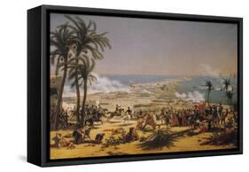 The Battle of Aboukir, 25th July 1799-Louis Lejeune-Framed Stretched Canvas