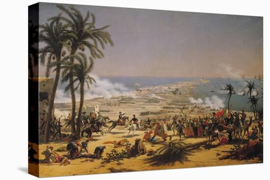 The Battle of Aboukir, 25th July 1799-Louis Lejeune-Stretched Canvas