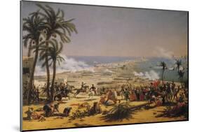 The Battle of Aboukir, 25th July 1799-Louis Lejeune-Mounted Giclee Print