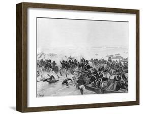 The Battle of Aboukir, Egypt, 1801-Henri-Louis Dupray-Framed Giclee Print