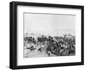 The Battle of Aboukir, Egypt, 1801-Henri-Louis Dupray-Framed Giclee Print