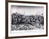 The Battle of Abu Klea, 17th January 1885, Illustration from 'Hutchinsons H-William Barnes Wollen-Framed Giclee Print