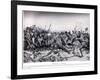 The Battle of Abu Klea, 17th January 1885, Illustration from 'Hutchinsons H-William Barnes Wollen-Framed Giclee Print