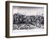 The Battle of Abu Klea, 17th January 1885, Illustration from 'Hutchinsons H-William Barnes Wollen-Framed Giclee Print