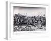 The Battle of Abu Klea, 17th January 1885, Illustration from 'Hutchinsons H-William Barnes Wollen-Framed Giclee Print