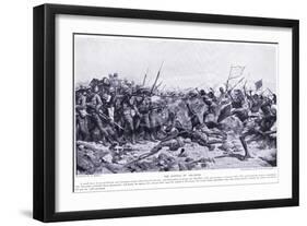 The Battle of Abu-Klea January 16, 1885 Ad, C.1920-William Barnes Wollen-Framed Giclee Print