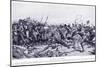 The Battle of Abu-Klea January 16, 1885 Ad, C.1920-William Barnes Wollen-Mounted Giclee Print
