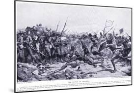 The Battle of Abu-Klea January 16, 1885 Ad, C.1920-William Barnes Wollen-Mounted Giclee Print