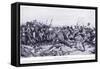 The Battle of Abu-Klea January 16, 1885 Ad, C.1920-William Barnes Wollen-Framed Stretched Canvas