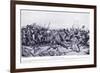 The Battle of Abu-Klea January 16, 1885 Ad, C.1920-William Barnes Wollen-Framed Giclee Print