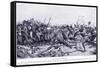 The Battle of Abu-Klea January 16, 1885 Ad, C.1920-William Barnes Wollen-Framed Stretched Canvas