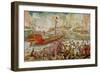 The Battle of Actium, 2nd September 31 BC, 1600-Antonio Vassilacchi-Framed Giclee Print