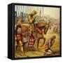 The Battle of Agincourt, 1415-null-Framed Stretched Canvas