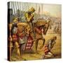 The Battle of Agincourt, 1415-null-Stretched Canvas