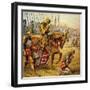The Battle of Agincourt, 1415-null-Framed Giclee Print