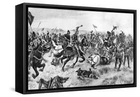 The Battle of Agincourt, 25 October 1415-null-Framed Stretched Canvas