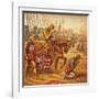 The Battle of Agincourt-English-Framed Giclee Print
