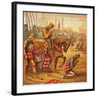 The Battle of Agincourt-English-Framed Giclee Print