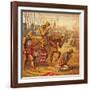 The Battle of Agincourt-English-Framed Giclee Print