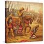 The Battle of Agincourt-English-Stretched Canvas