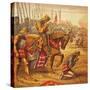The Battle of Agincourt-English-Stretched Canvas
